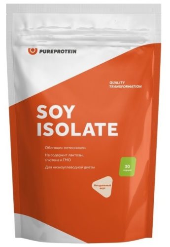 Izolat de soia de proteine ​​pure